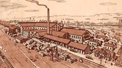 Die Ziegelfabrik des Bruders von General Wille